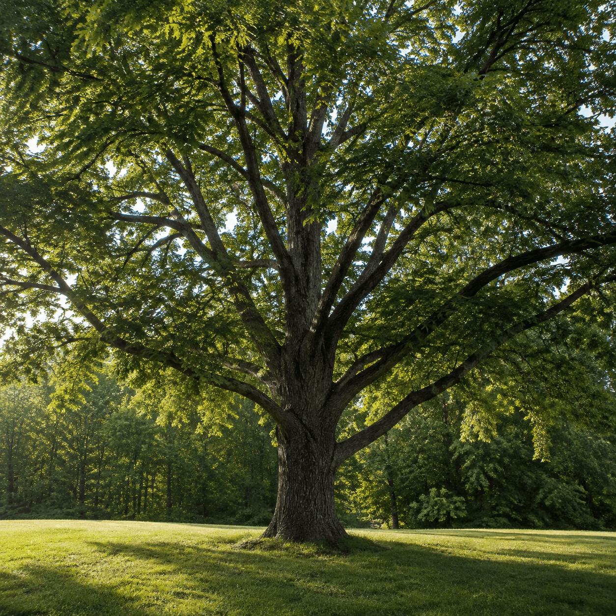 Tree canopy illustration